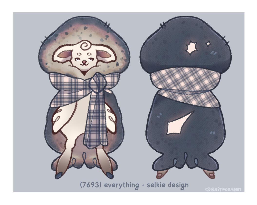 Untitled selkie (seal mythical folk)